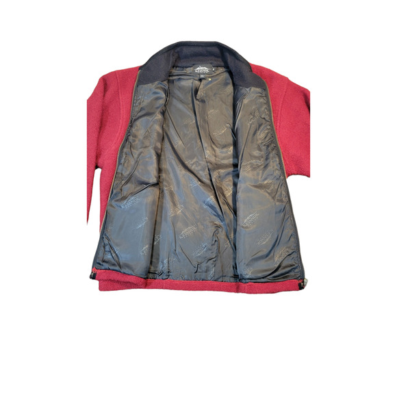 Vintage Icelandic Design Sweater Jacket Embroidered‎ Sz M Zip Up Fully Lined - Picture 4 of 11